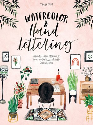 cover image of Watercolor & Hand Lettering